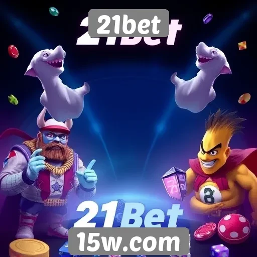 Diversidade de jogos disponíveis no 21bet