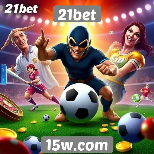 Variedade de jogos disponíveis em 21bet